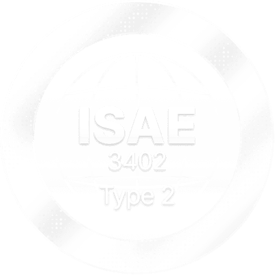 ISAE 3402 Type 2 badge