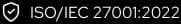 ISO 27001:2022 logo